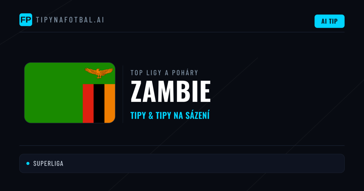 Zambie Tipy na sázení fotbal