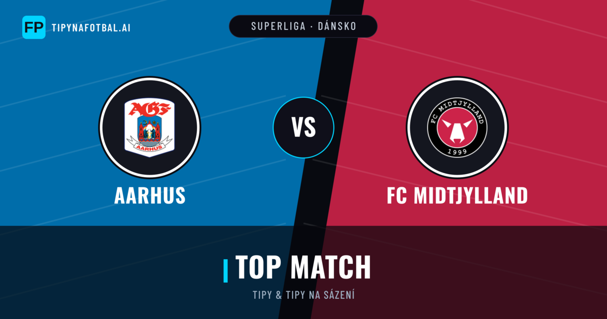 Aarhus vs FC Midtjylland Tipy a statistiky