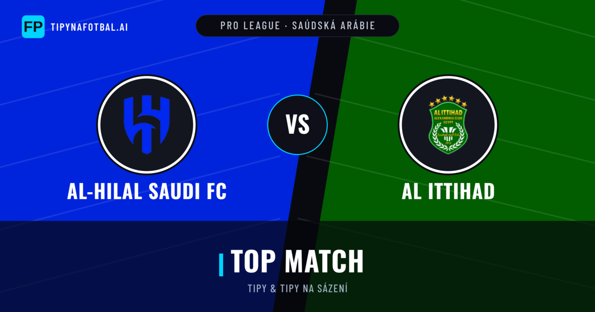 Al-Hilal Saudi FC vs Al Ittihad Tipy a statistiky