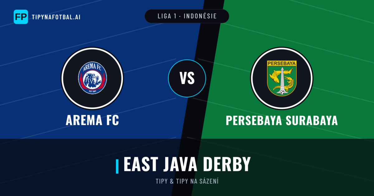 Arema FC vs Persebaya Surabaya Tipy a statistiky