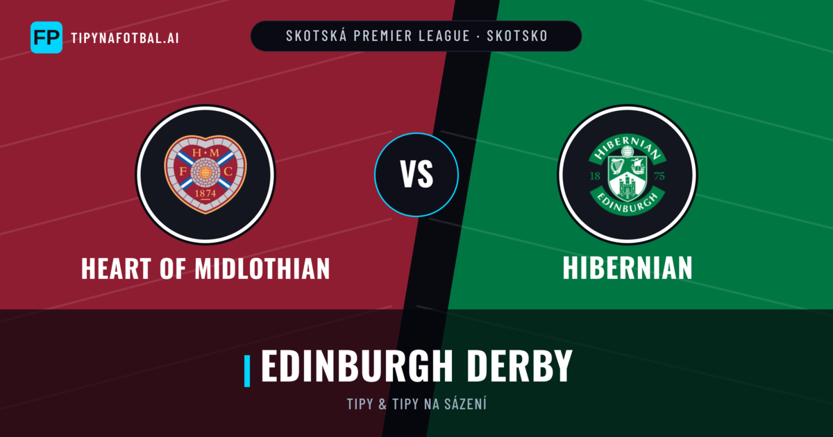 Heart of Midlothian vs Hibernian Tipy a statistiky