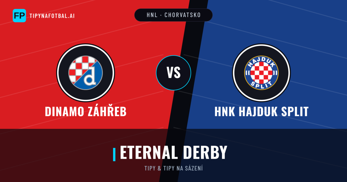 Dinamo Záhřeb vs HNK Hajduk Split Tipy a statistiky