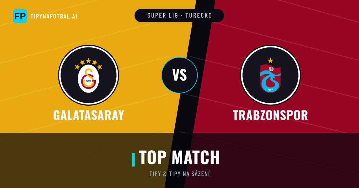 Galatasaray vs Trabzonspor Tipy a statistiky