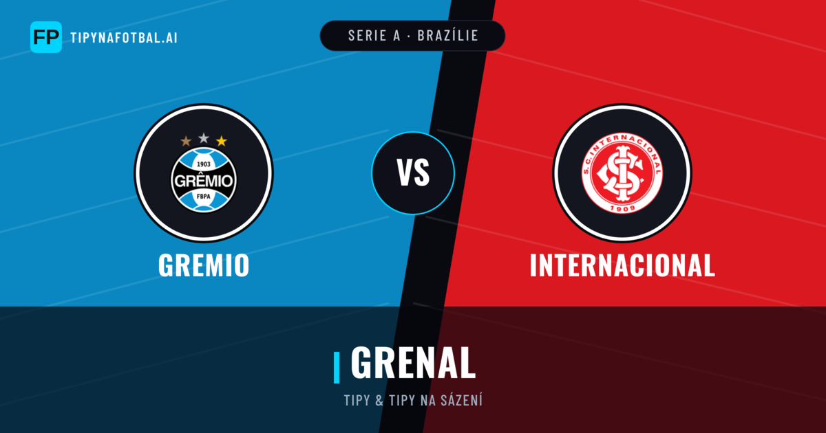 Gremio vs Internacional Tipy a statistiky