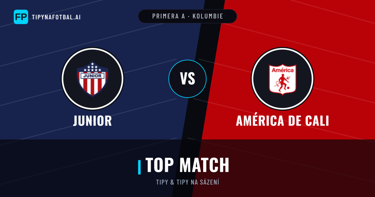 Junior vs América de Cali Tipy a statistiky