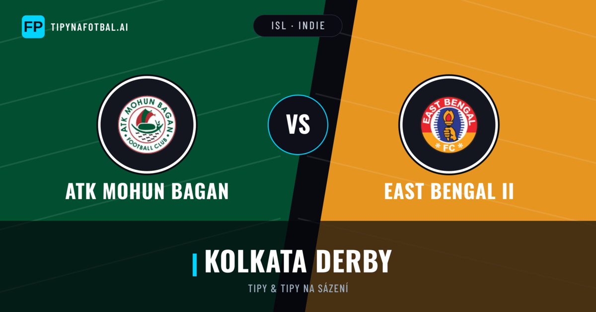 ATK Mohun Bagan vs East Bengal II Tipy a statistiky
