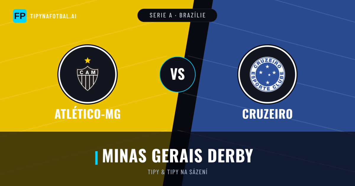 Atlético-MG vs Cruzeiro Tipy a statistiky