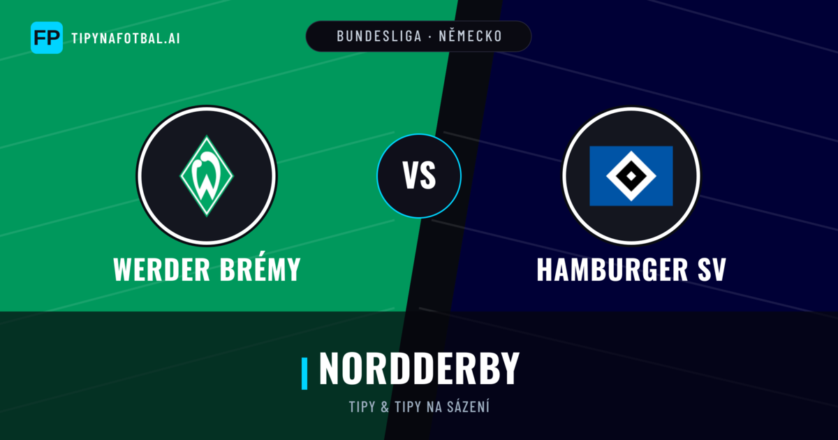 Werder Brémy vs Hamburger SV Tipy a statistiky