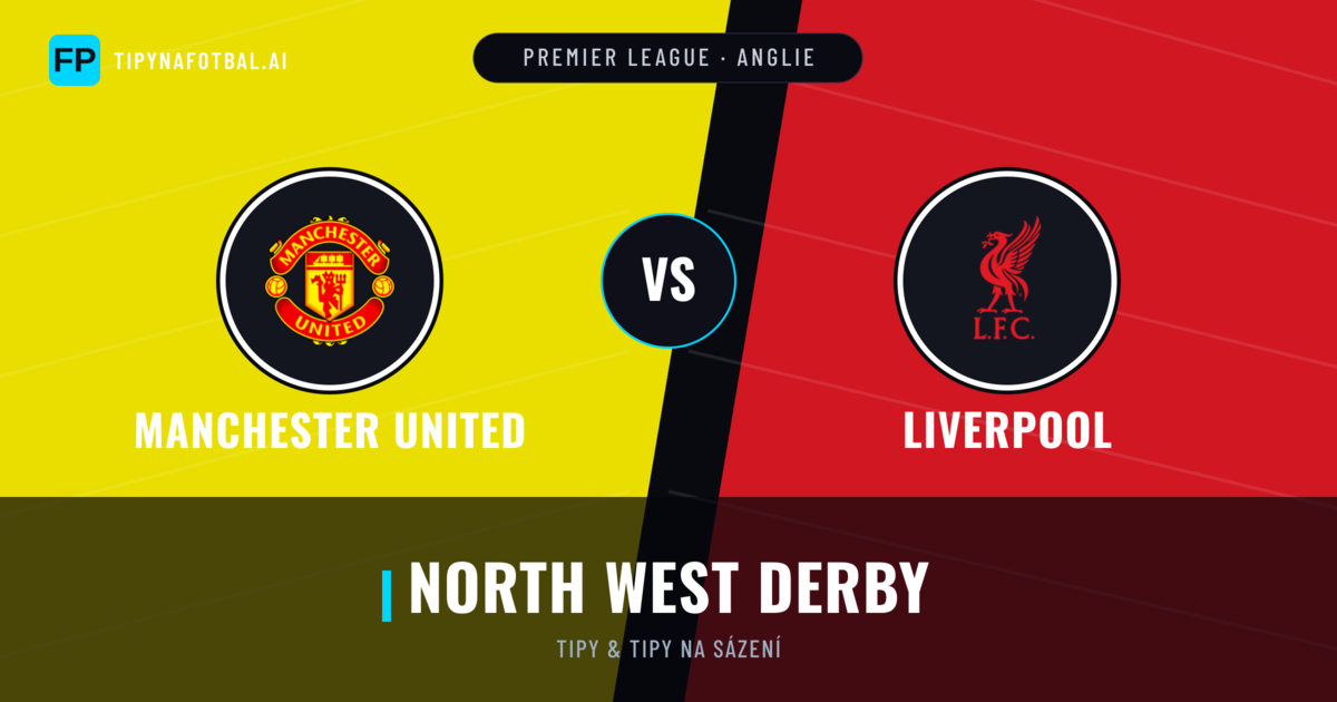 Manchester United vs Liverpool Tipy a statistiky
