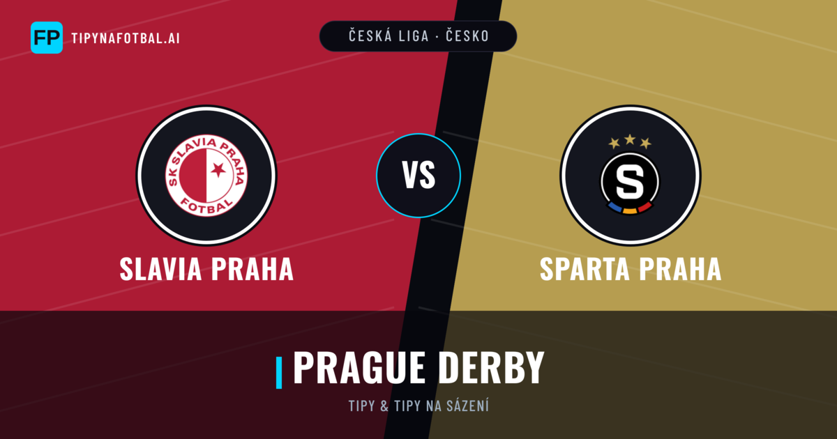 Slavia Praha vs Sparta Praha Tipy a statistiky