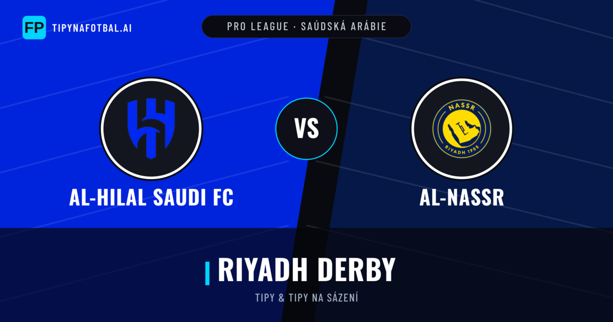 Al-Hilal Saudi FC vs Al-Nassr Tipy a statistiky