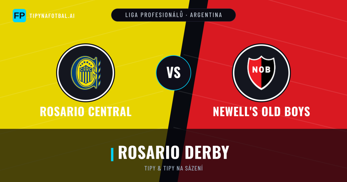 Rosario Central vs Newell's Old Boys Tipy a statistiky