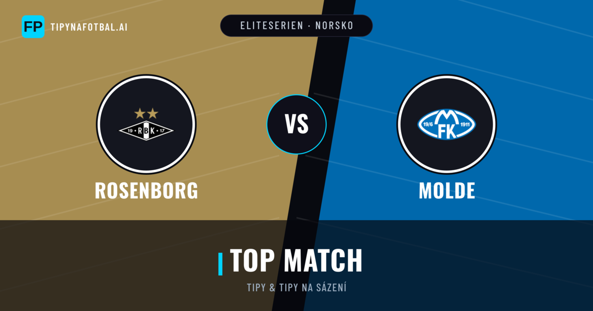 Rosenborg vs Molde Tipy a statistiky