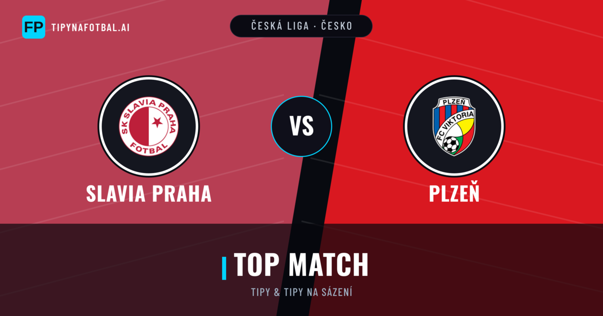 Slavia Praha vs Plzeň Tipy a statistiky