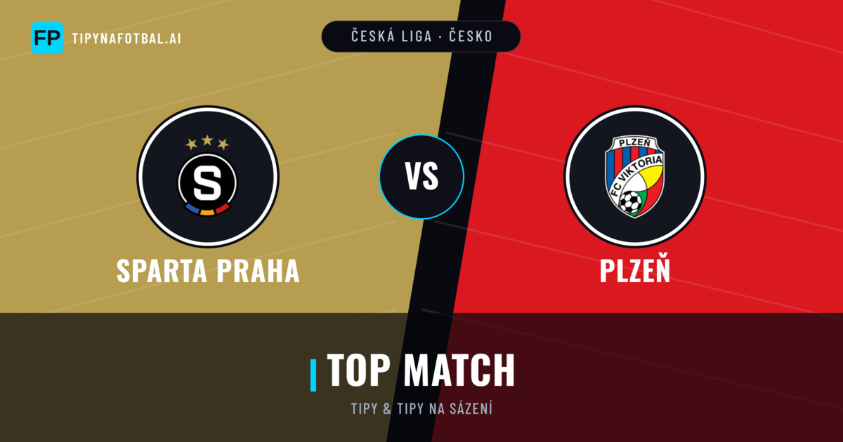 Sparta Praha vs Plzeň Tipy a statistiky