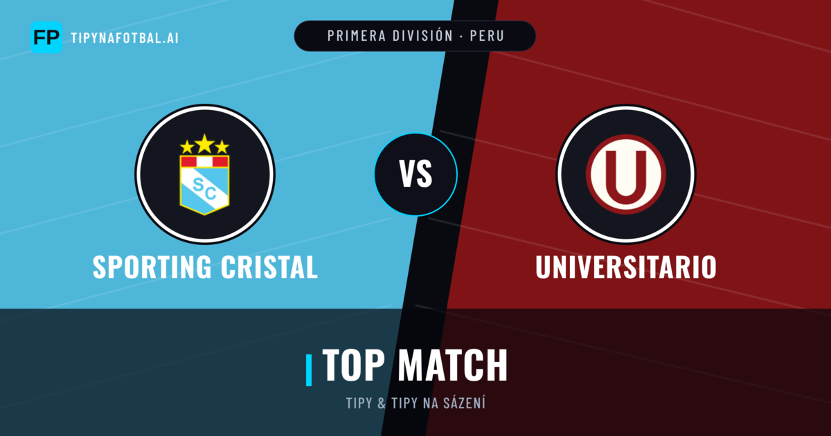 Sporting Cristal vs Universitario Tipy a statistiky