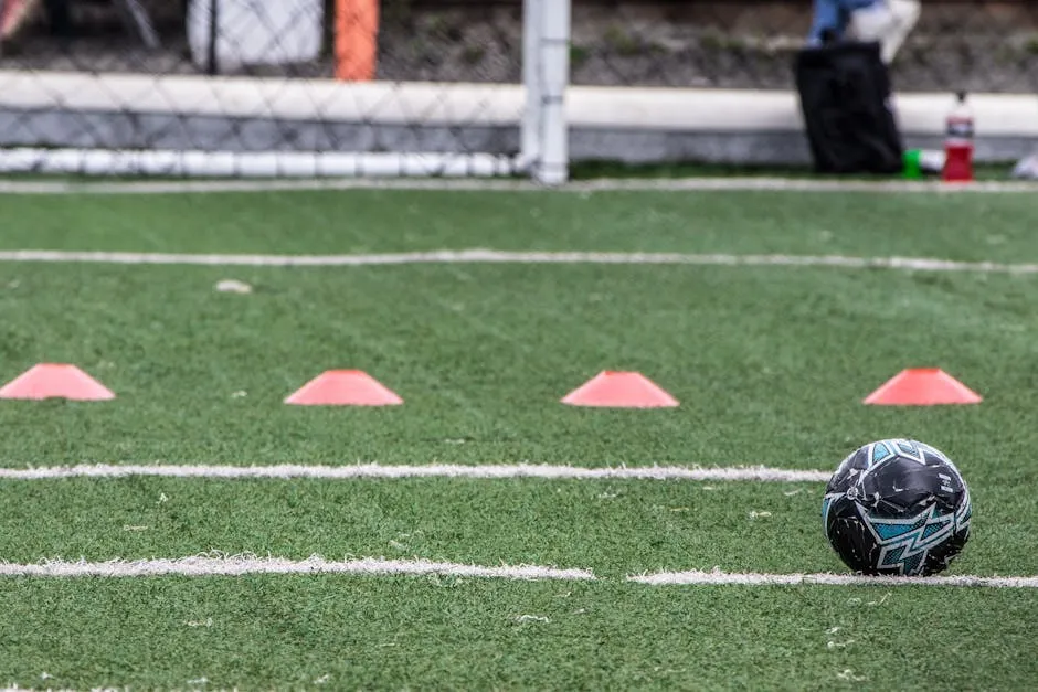 Ilustrace sázky na asijský handicap v fotbale, zdůrazňující výhodu nebo nevýhodu pro favorizovaný tým.