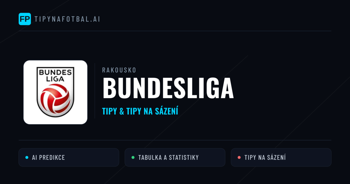 Rakousko Bundesliga tipy na sázení fotbal a tipy na fotbal zdarma