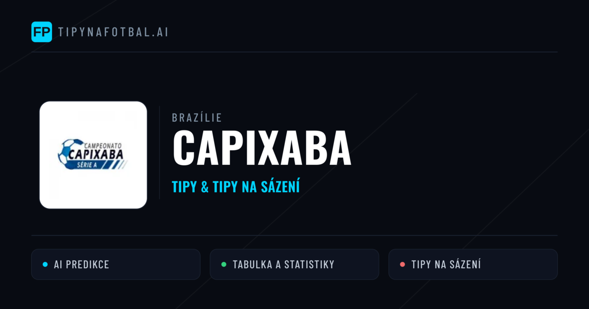 Brazílie Capixaba tipy na sázení fotbal a tipy na fotbal zdarma