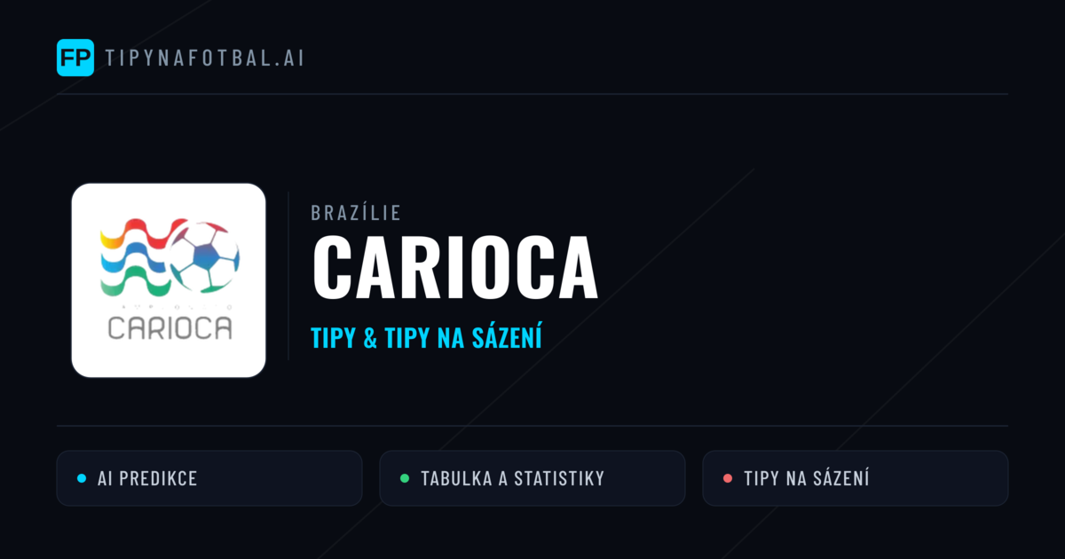 Brazílie Carioca tipy na sázení fotbal a tipy na fotbal zdarma
