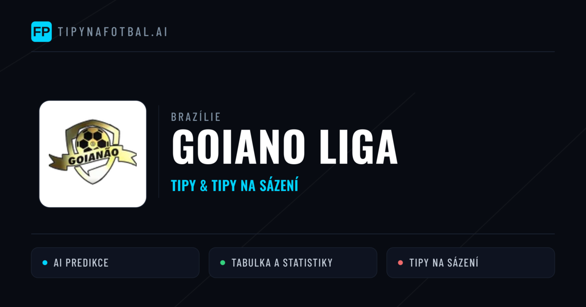 Brazílie Goiano liga tipy na sázení fotbal a tipy na fotbal zdarma