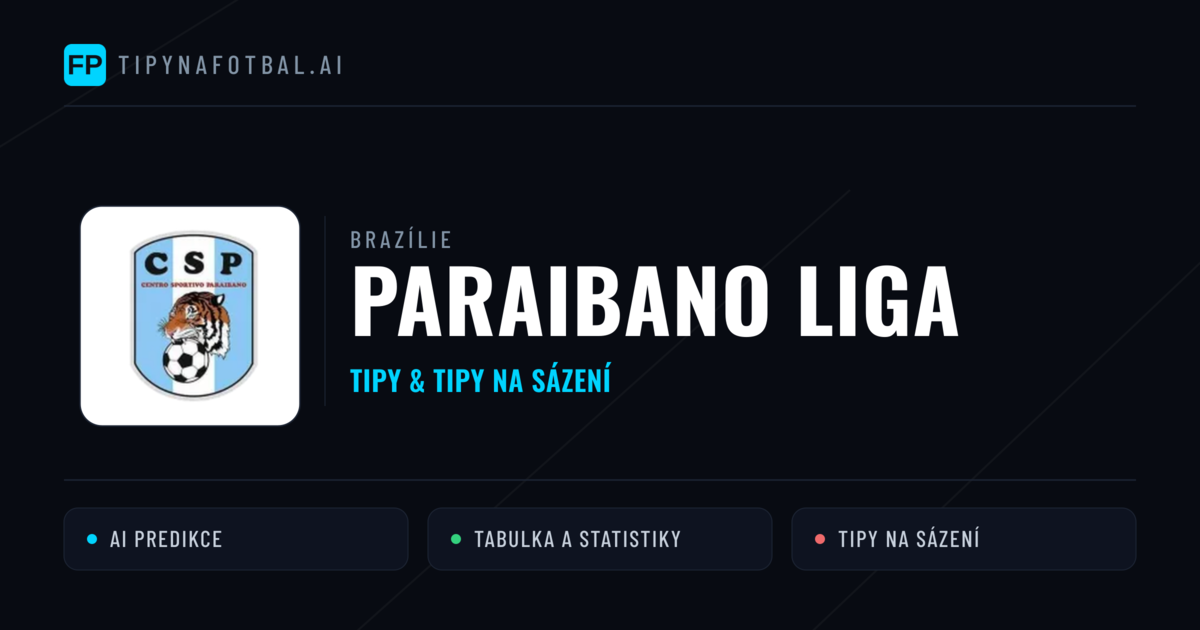Brazílie Paraibano liga tipy na sázení fotbal a tipy na fotbal zdarma