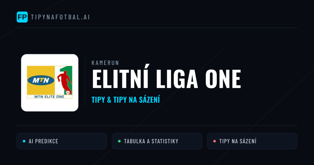 Kamerun Elitní Liga One tipy na sázení fotbal a tipy na fotbal zdarma