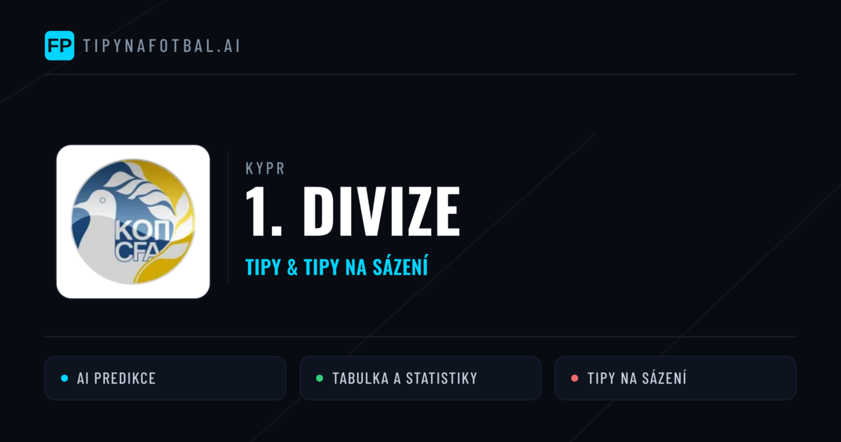 Kypr 1. Divize tipy na sázení fotbal a tipy na fotbal zdarma