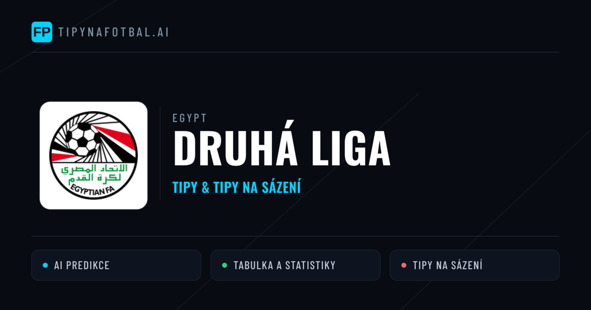 Egypt Druhá liga tipy na sázení fotbal a tipy na fotbal zdarma