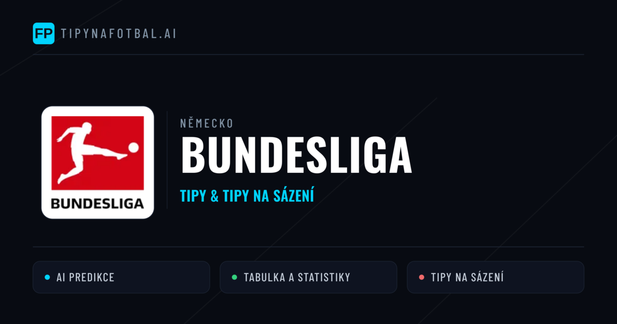 Německo Bundesliga tipy na sázení fotbal a tipy na fotbal zdarma