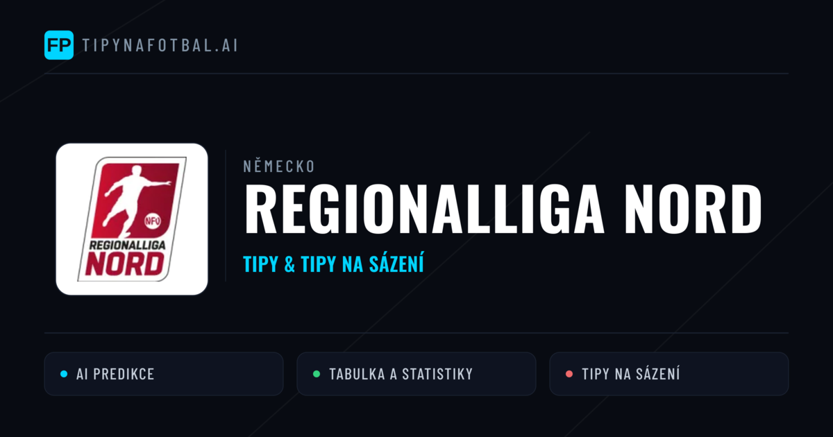 Německo Regionalliga Nord tipy na sázení fotbal a tipy na fotbal zdarma