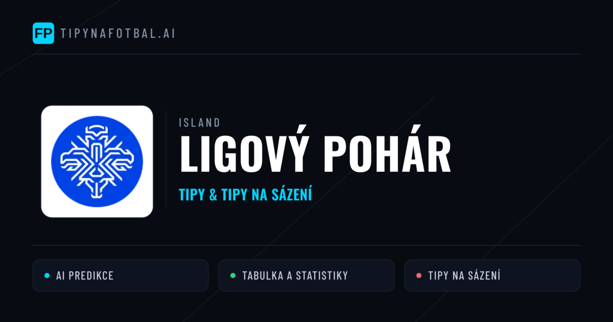 Island Ligový pohár tipy na sázení fotbal a tipy na fotbal zdarma