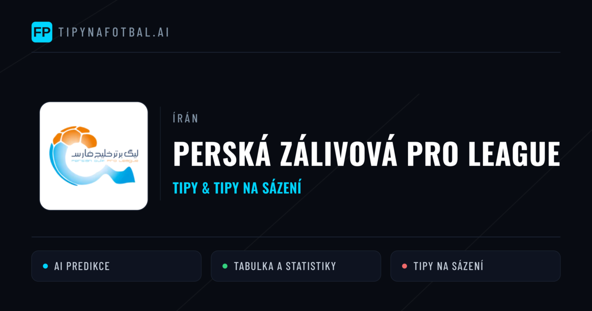 Írán Perská zálivová Pro League tipy na sázení fotbal a tipy na fotbal zdarma