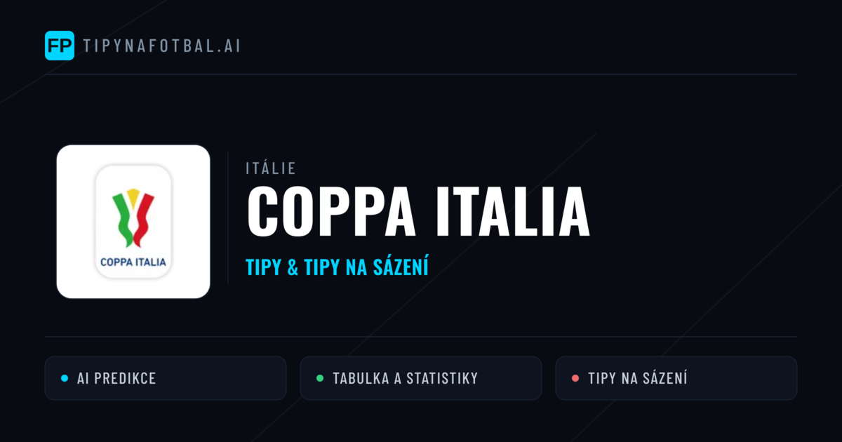 Itálie Coppa Italia tipy na sázení fotbal a tipy na fotbal zdarma
