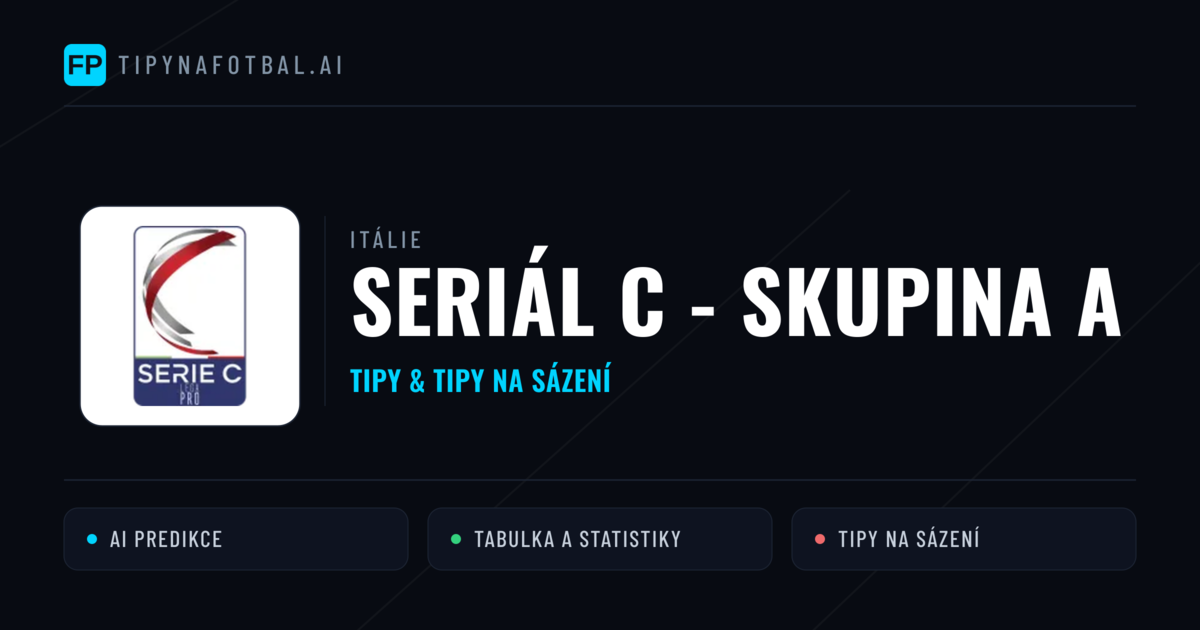 Itálie Seriál C - Skupina A tipy na sázení fotbal a tipy na fotbal zdarma