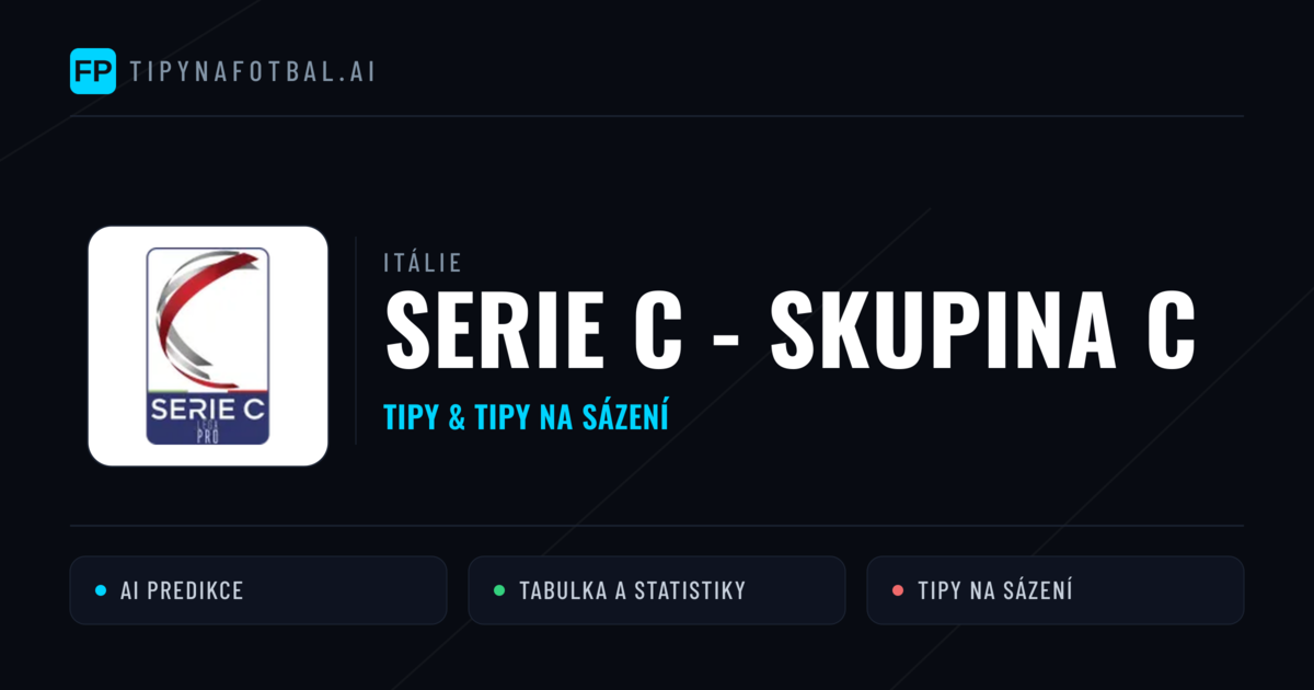 Itálie Serie C - Skupina C tipy na sázení fotbal a tipy na fotbal zdarma