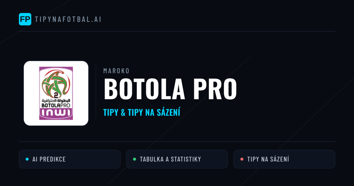 Maroko Botola Pro tipy na sázení fotbal a tipy na fotbal zdarma