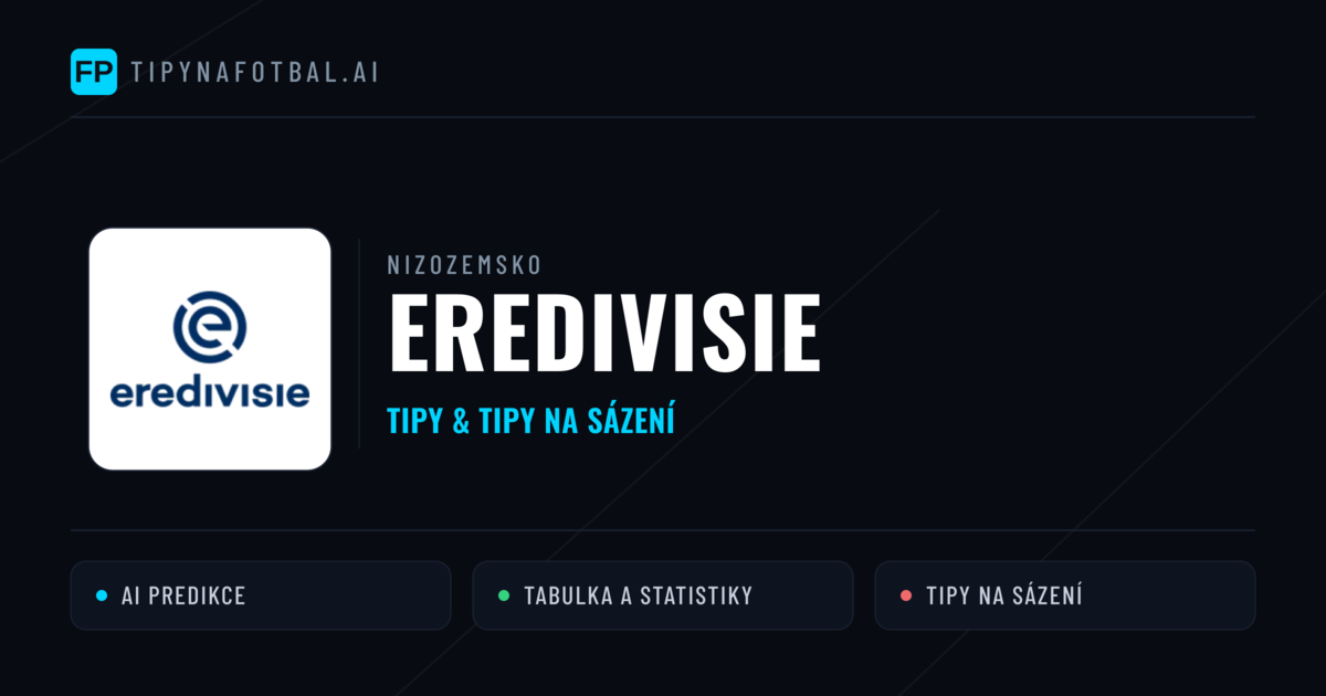 Nizozemsko Eredivisie tipy na sázení fotbal a tipy na fotbal zdarma