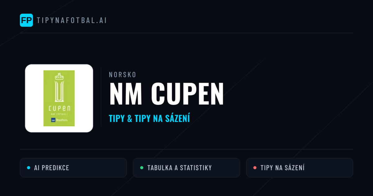 Norsko NM Cupen tipy na sázení fotbal a tipy na fotbal zdarma