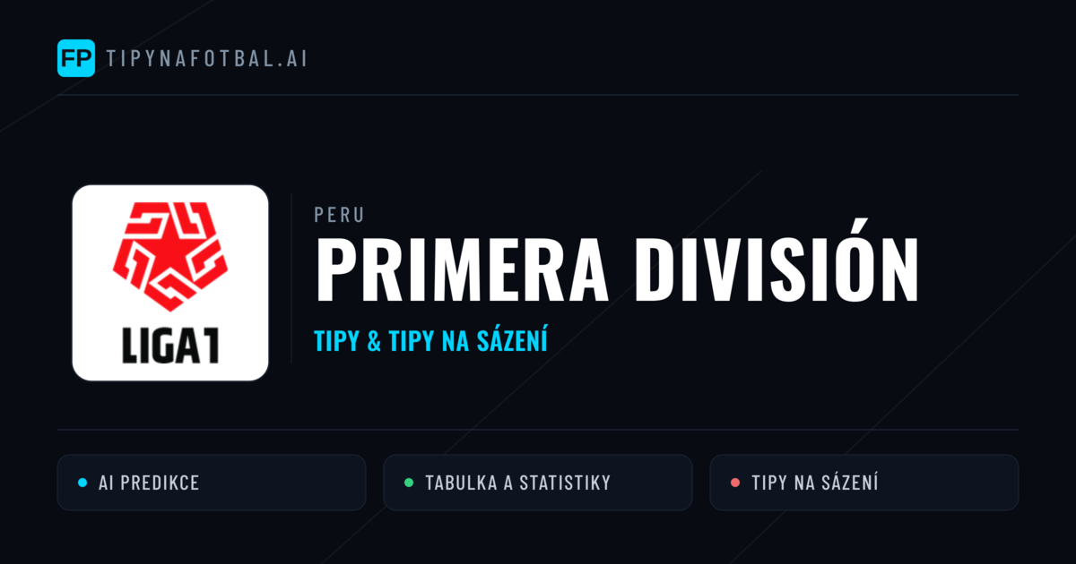 Peru Primera División tipy na sázení fotbal a tipy na fotbal zdarma