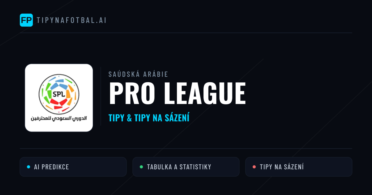 Saúdská Arábie Pro League tipy na sázení fotbal a tipy na fotbal zdarma