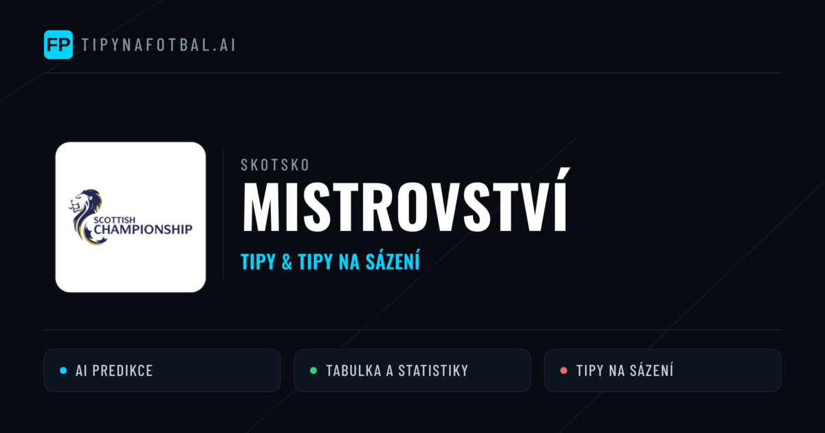 Skotsko Mistrovství tipy na sázení fotbal a tipy na fotbal zdarma
