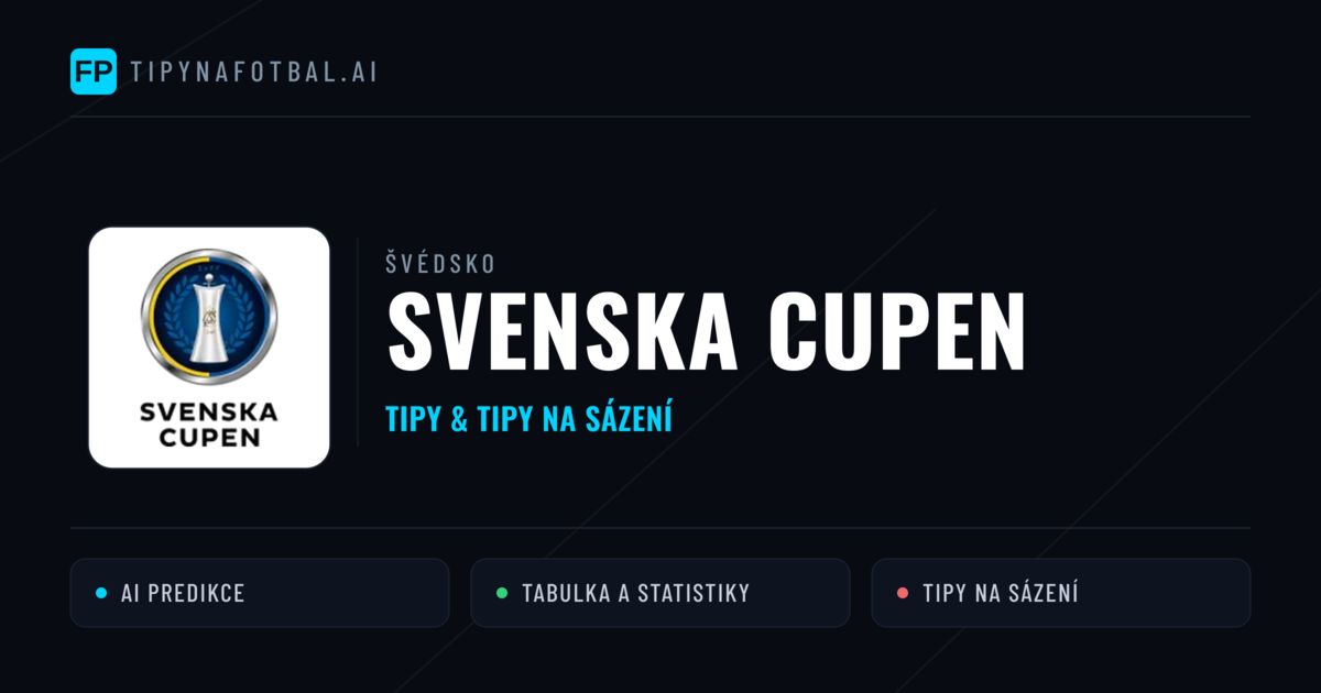 Švédsko Svenska Cupen tipy na sázení fotbal a tipy na fotbal zdarma