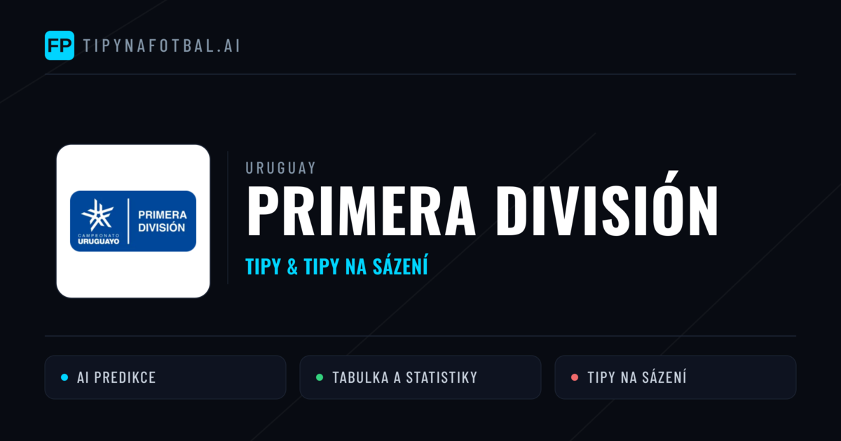 Uruguay Primera División tipy na sázení fotbal a tipy na fotbal zdarma
