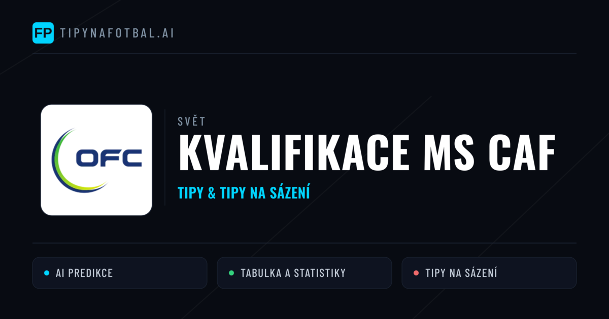 Kvalifikace MS CAF tipy na sázení fotbal a tipy na fotbal zdarma