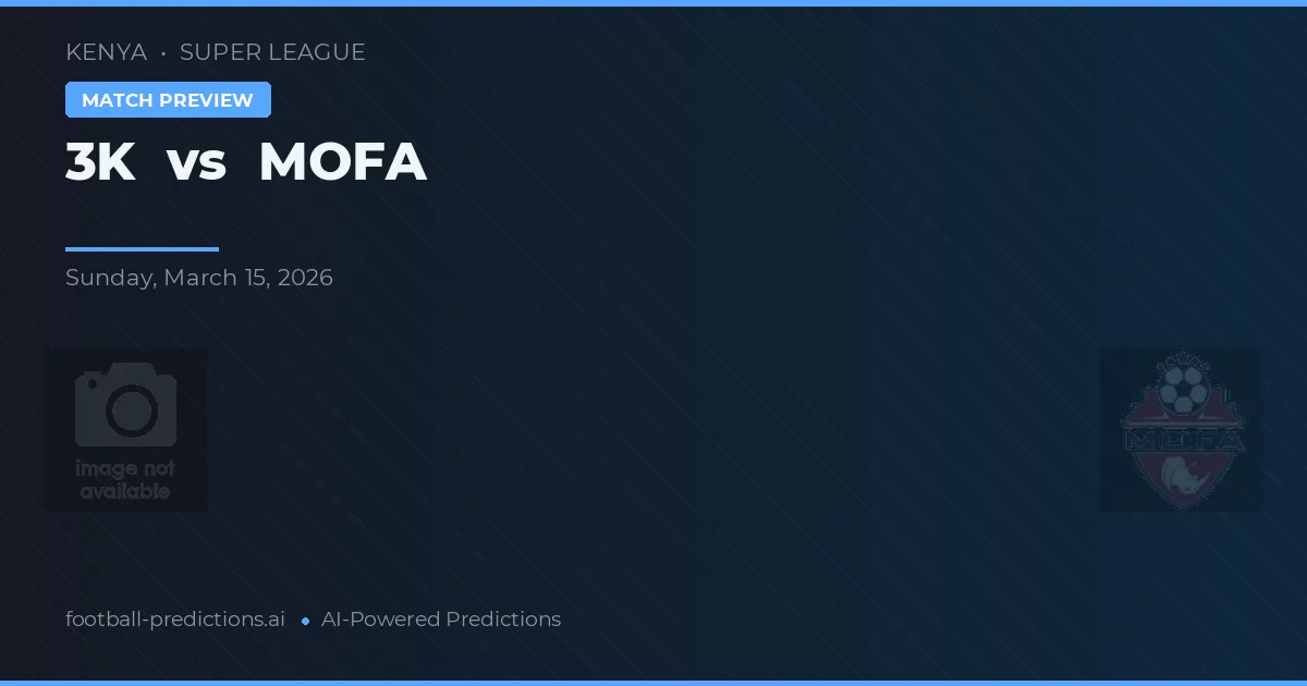 3K vs MOFA — předpověď a náhled zápasu