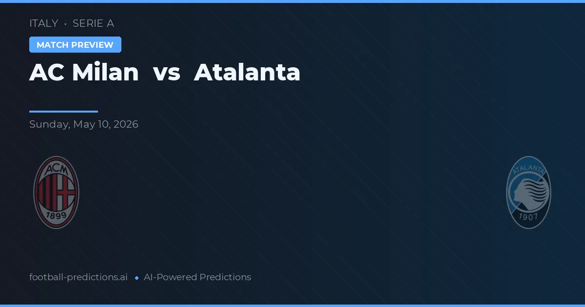 AC Milán vs Atalanta — předpověď a náhled zápasu