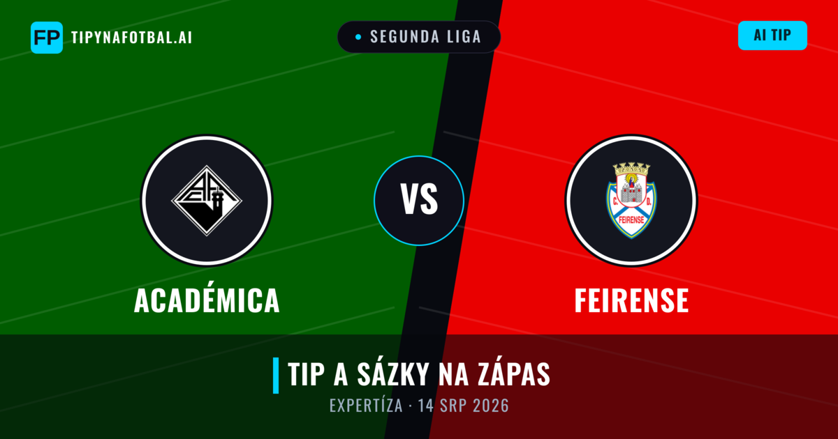 Académica vs Feirense — předpověď a náhled zápasu