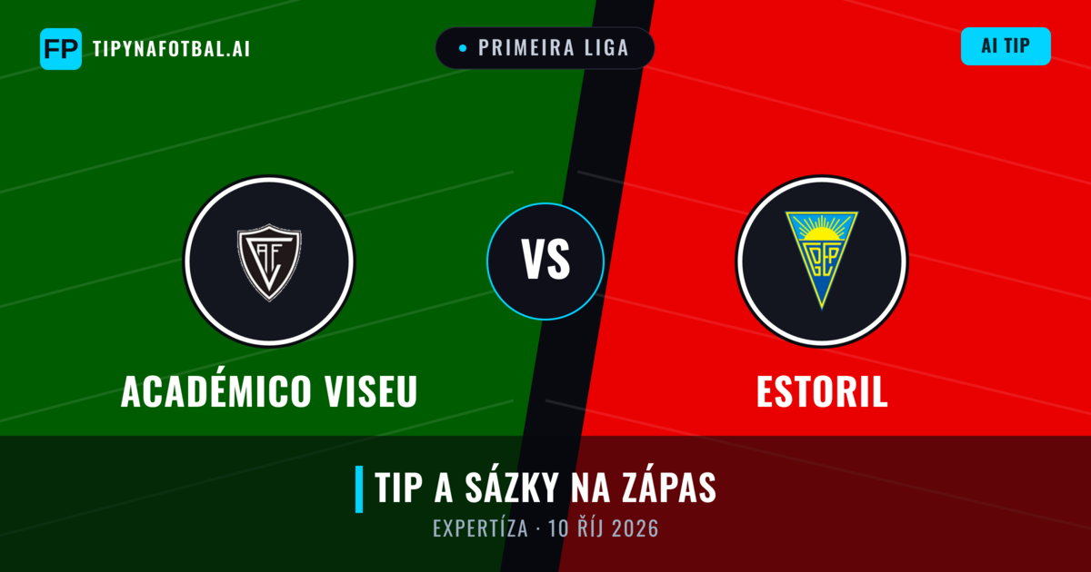 Académico Viseu vs Estoril — předpověď a náhled zápasu