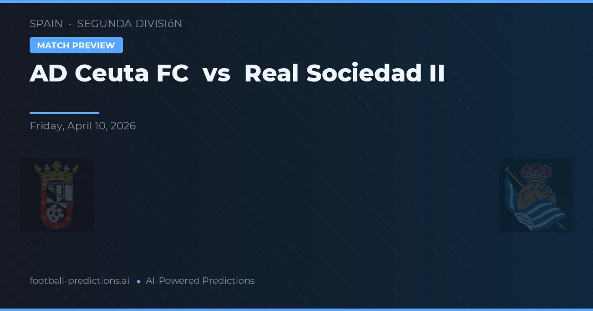 Ceuta vs Osasuna II — předpověď a náhled zápasu
